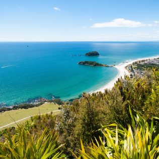 View from the summit of Mauao, Mount Maunganui