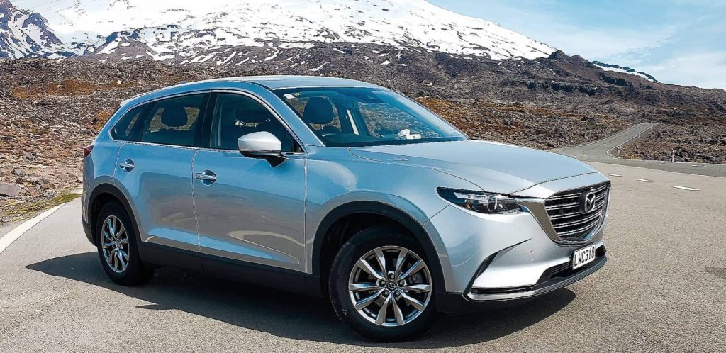 Shore Rentals 7 seater Mazda CX9's up at Mount Ruapehu