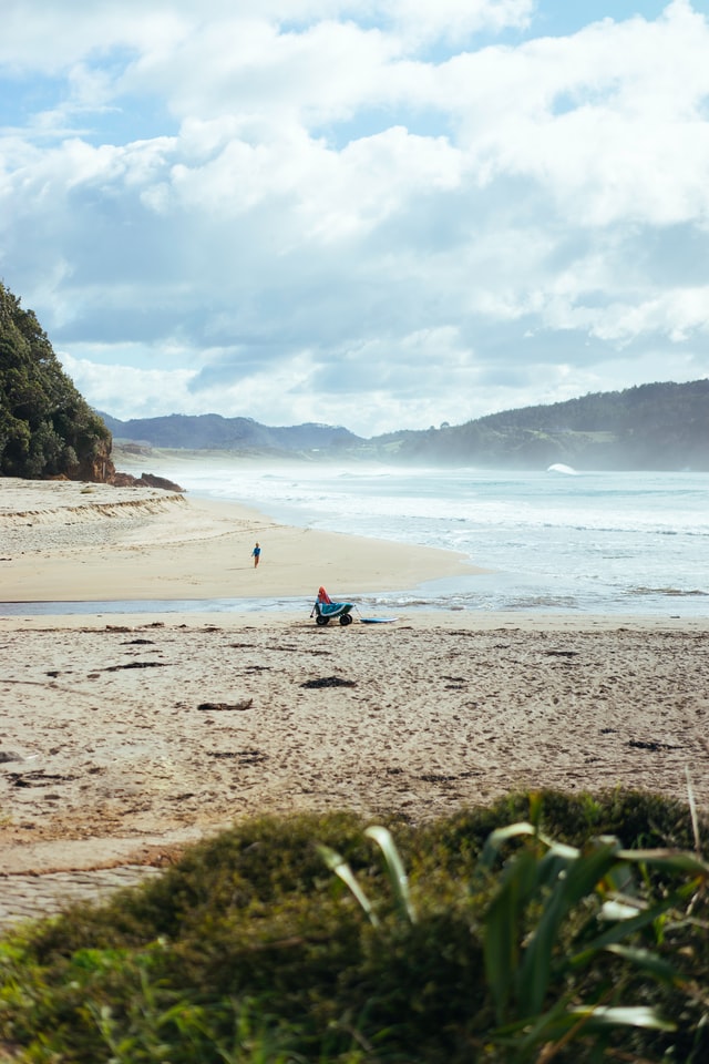 hot water beach in coromandel