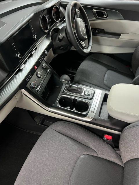 Kia carnival inter passenger view